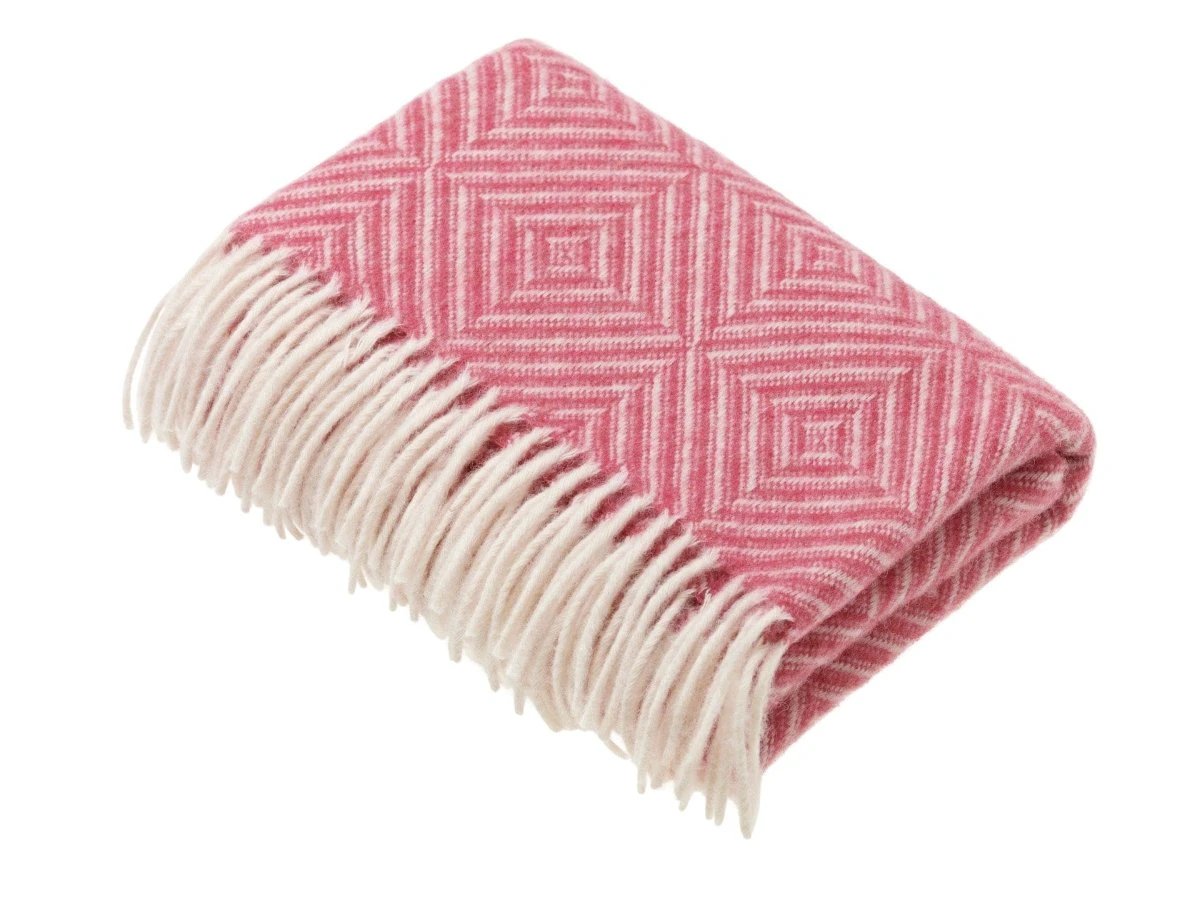 Babydekentje Roze - 75x110 - Lamswol - TBCo Scotland by MoodCompanyNL