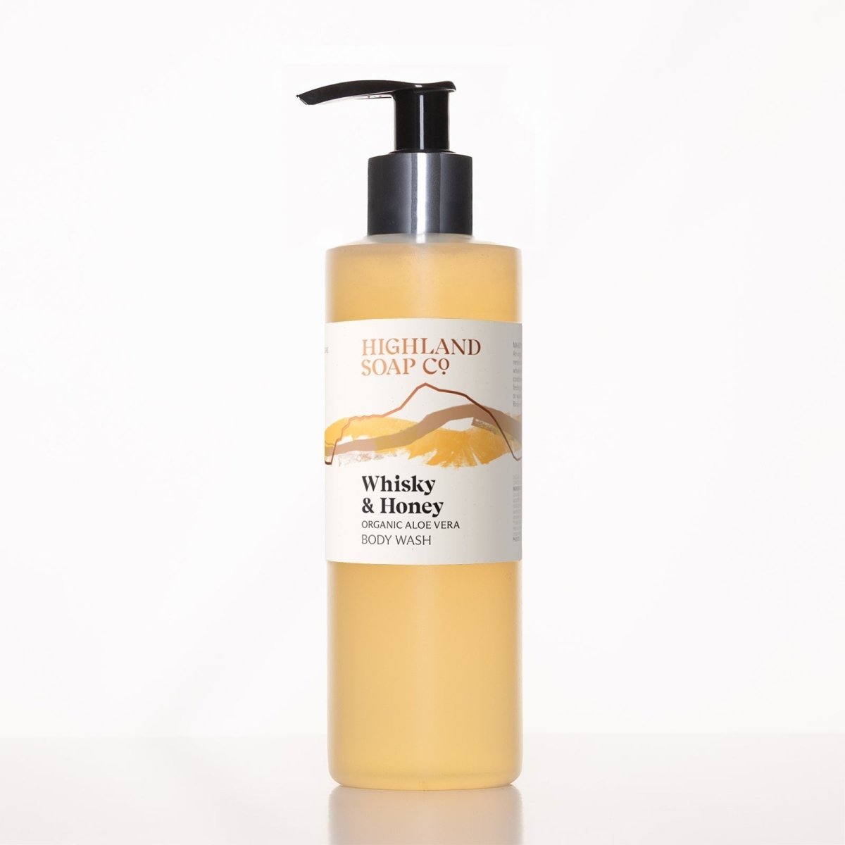Mood Company - Biologische Douchegel 250ml - Whisky & Honey - Highland Soap Company -