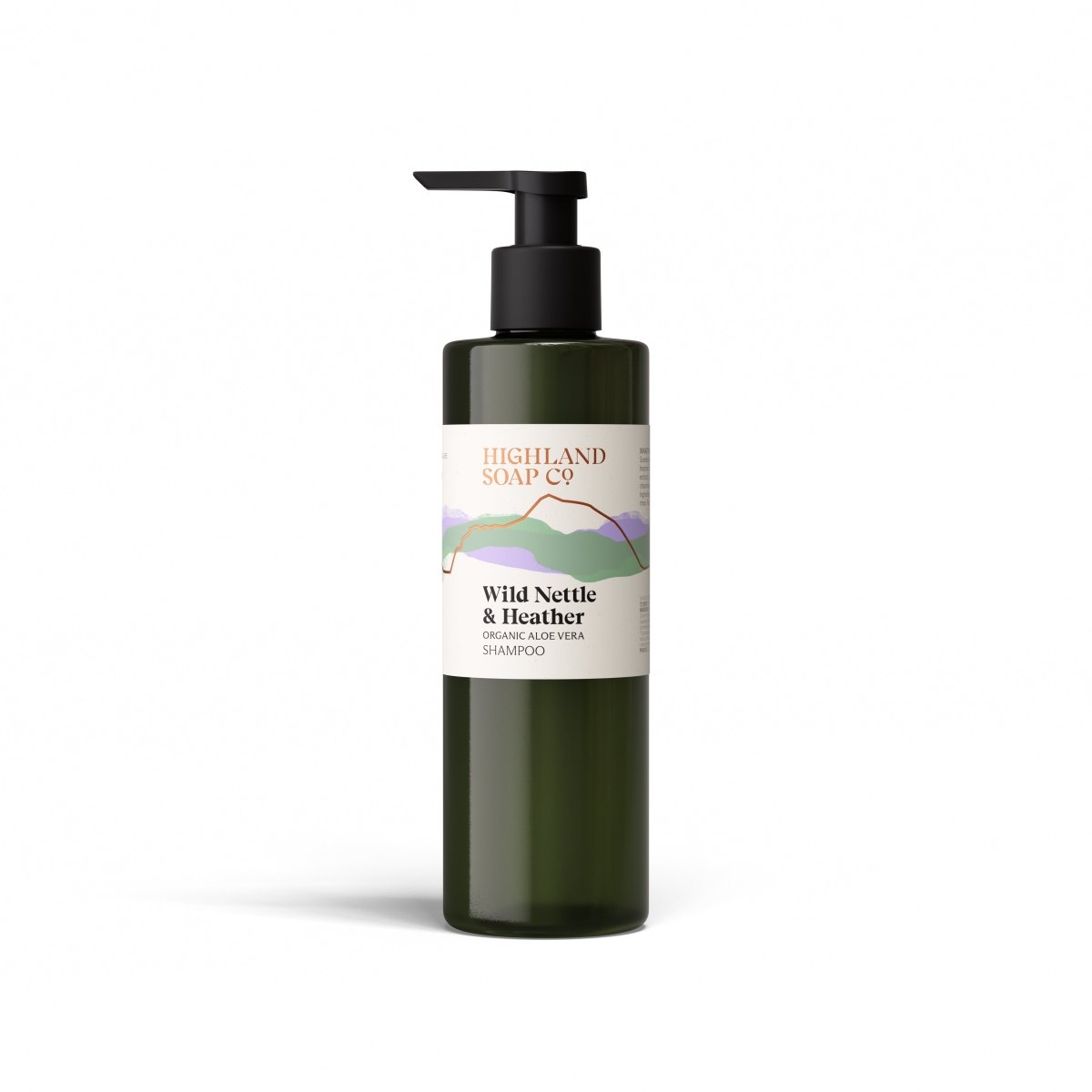 Mood Company - Biologische Shampoo 250ml - Wild Nettle & Heather - Highland Soap Company -