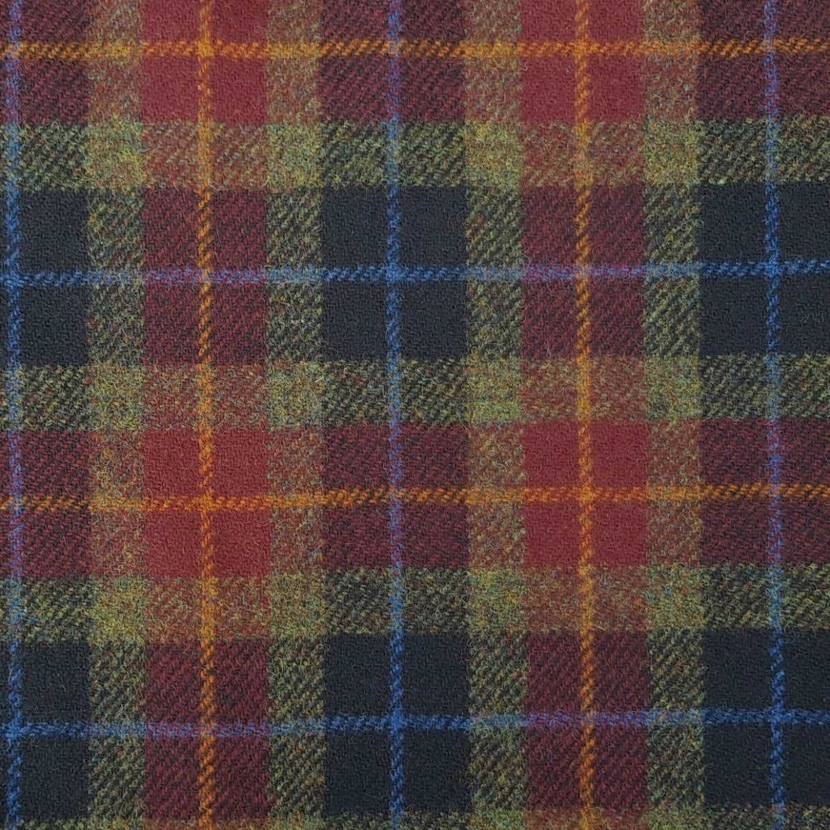 Brillenetui Bruin (Rust)- Harris Tweed - Metalen Clip - Glen Appin of Scotland by MoodCompanyNL