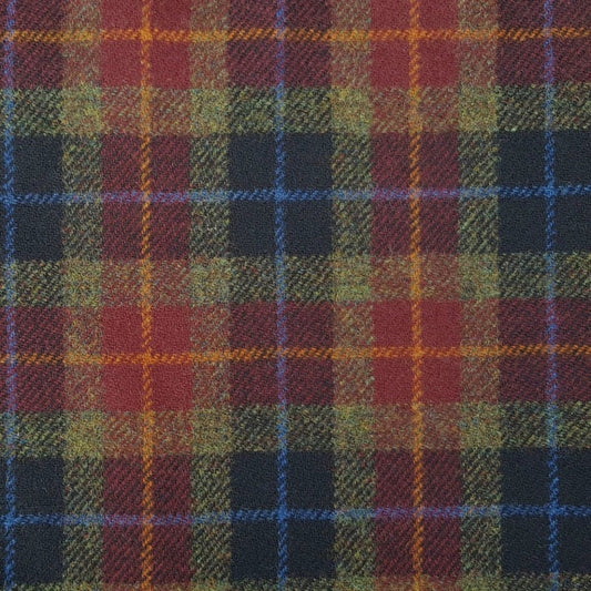 MoodCompanyNL - Brillenetui Bruin (Rust) - Harris Tweed - Metalen Clip - Glen Appin of Scotland - 5060959023470