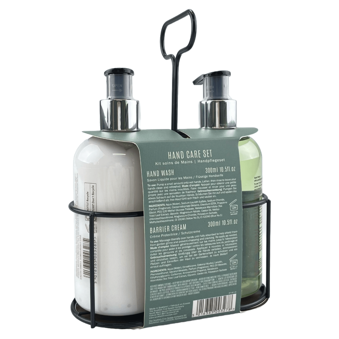 MoodCompanyNL - Gardeners handzeep set inclusief houder - 5016365003278