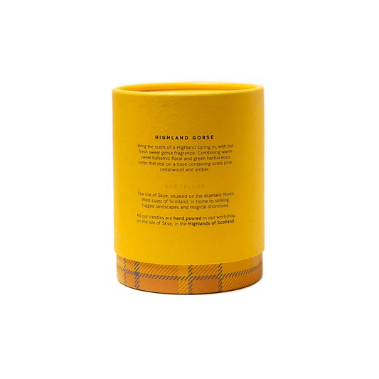 Geurkaars Bloesem (Highland Gorse) Large - 45 uur - Sojawas - Isle of Skye Candle by MoodCompanyNL