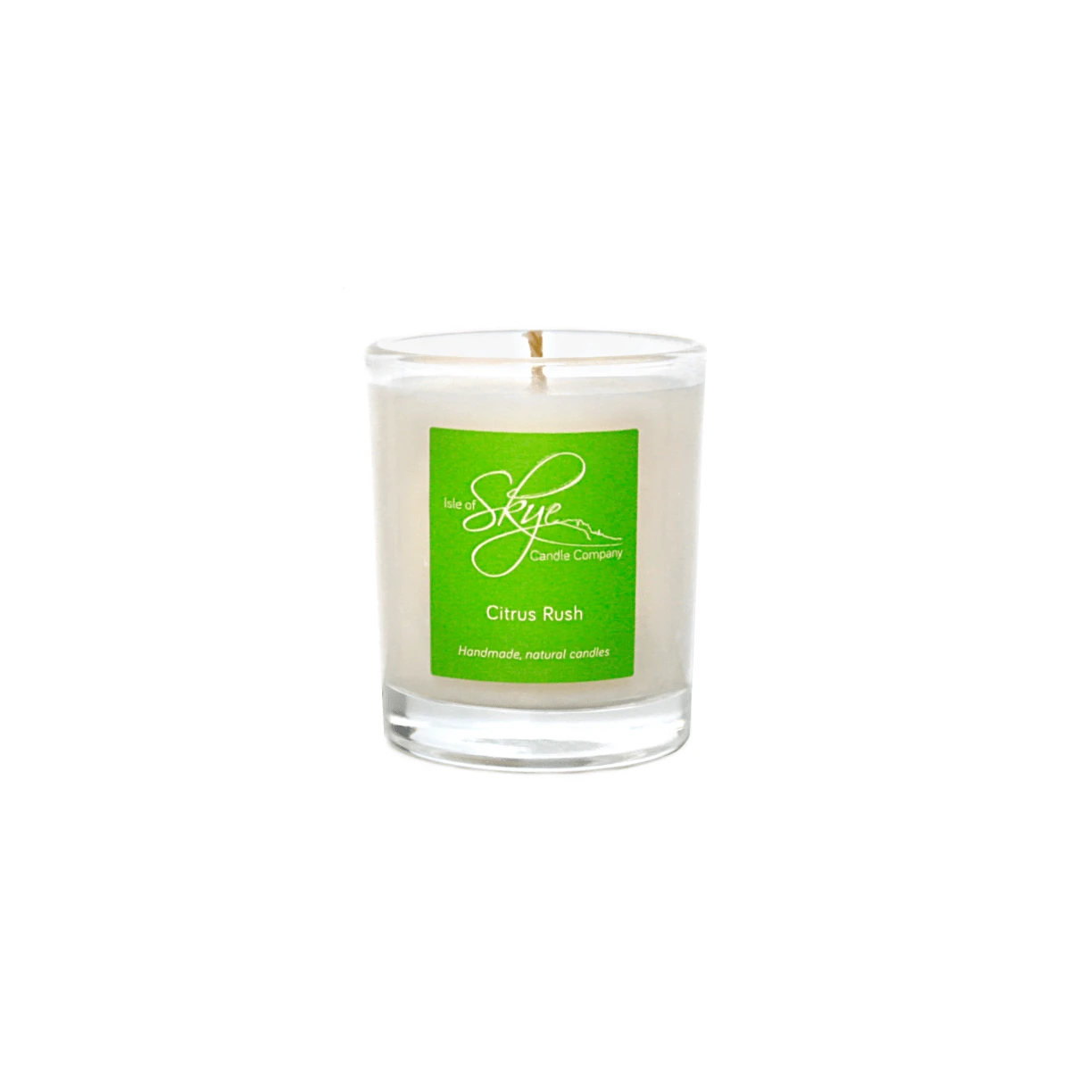Geurkaars Citrus Rush Mini - 20 uur - Sojawas - Isle of Skye Candle by MoodCompanyNL