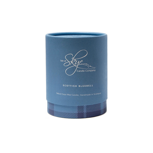 Geurkaars Scottish Bluebell Large - 45 uur - Sojawas - Isle of Skye Candle by MoodCompanyNL