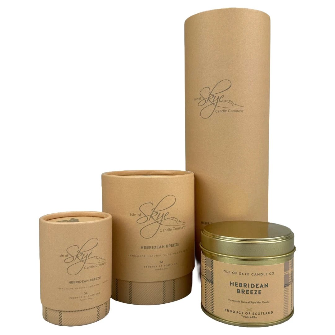 Geurkaars Scottish Hebridean Breeze Large - 45 uur - Sojawas - Isle of Skye Candle by MoodCompanyNL