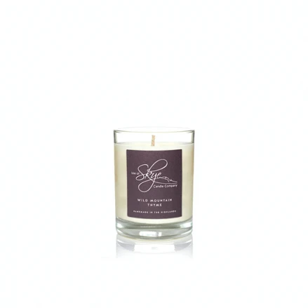 Geurkaars Wilde Bergtijm (Wild Mountain Thyme) Mini - 20 uur - Sojawas - Isle of Skye Candle by MoodCompanyNL