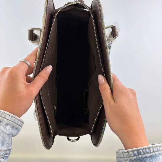 Handtas Findhorn Multi colour - Stevig - Draagband - Harris Tweed - Glen Appin of Scotland by MoodCompanyNL