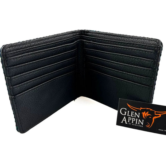 Heren Portemonnee Mull MacLeod - Harris Tweed - Glen Appin of Scotland by MoodCompanyNL