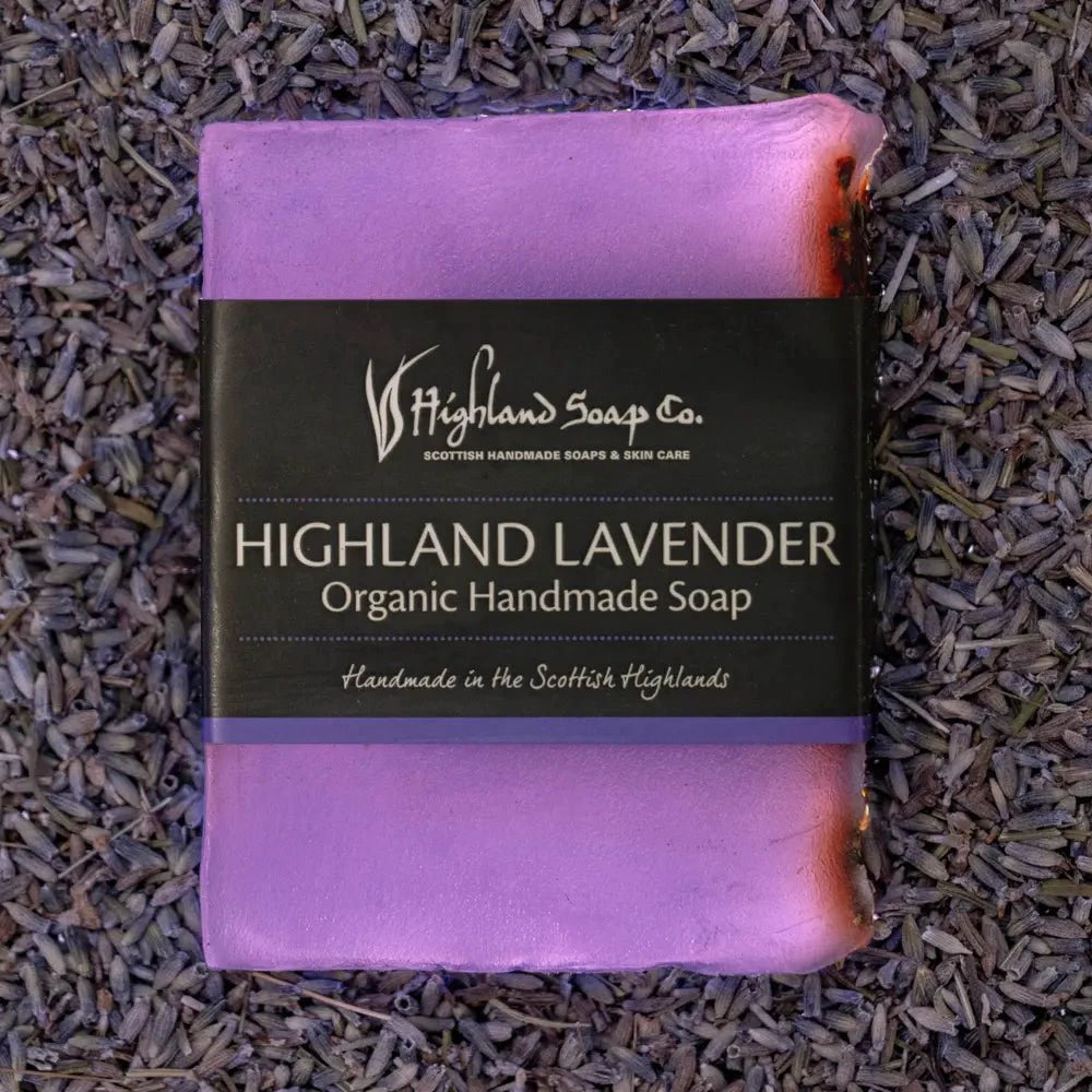 Highland Lavender – Rust & Balans - Biologische Glycerine Zeep 150g by MoodCompanyNL