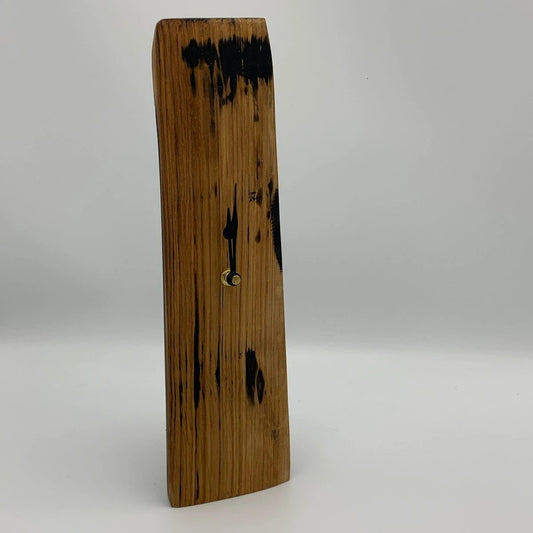 Klok large van oude whiskyvaten - circa 37 cm hoog - Handgemaakt - Darach Scotland by MoodCompanyNL