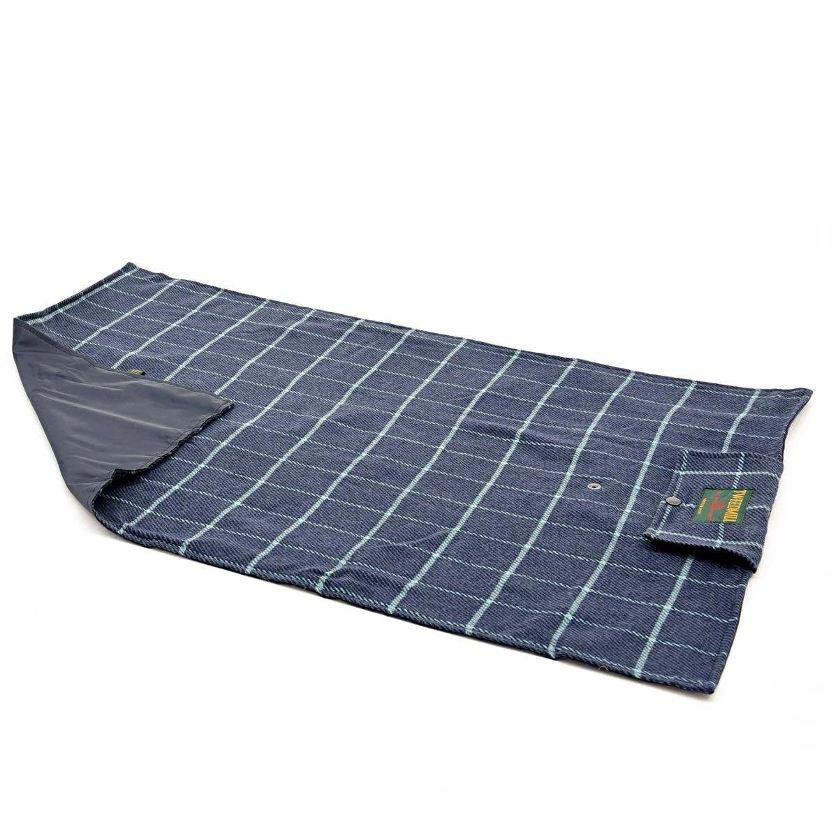 MoodCompanyNL - Picknickkleed Walker Navy - Tweed - Waterdicht - 66 × 98cm - Tweedmill - 5060567822908