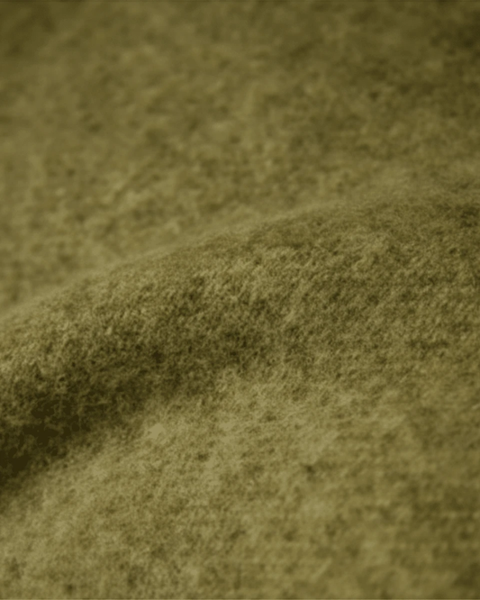 Plaid Dartmoor Olive Green - 150x183 - Nieuw Wol - Tweedmill UK by Mood Company