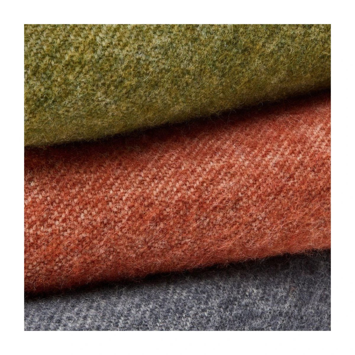 Plaid Dartmoor Ketchup - 150x183 - Nieuw Wol - Tweedmill UK by Mood Company