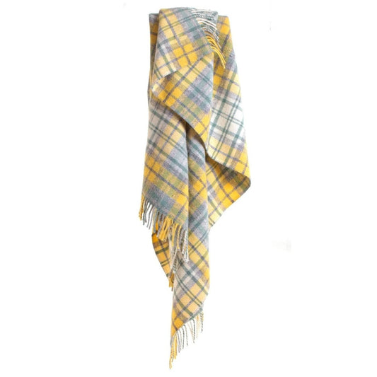 Plaid Tartan Cottage Geel - 150x183 - Nieuw Wol - Tweedmill UK by MoodCompanyNL