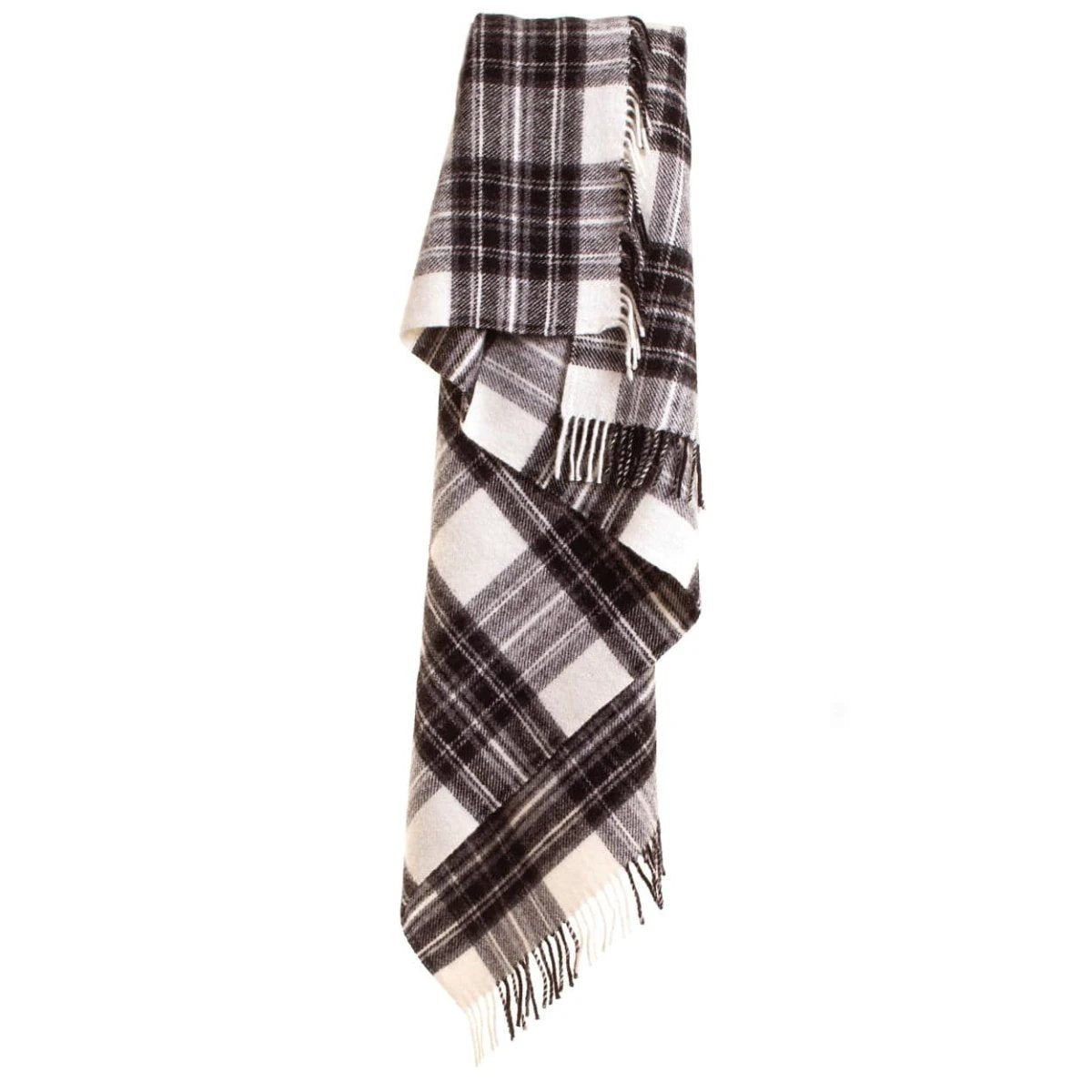 Plaid Tartan Grey Dress Stewart - 150x183 - Nieuw Wol - Tweedmill UK by MoodCompanyNL