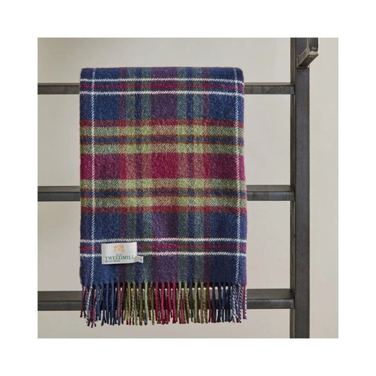 MoodCompanyNL - Plaid Tartan Morello - 150x183 - Nieuw Wol - Tweedmill UK - 5060958300831