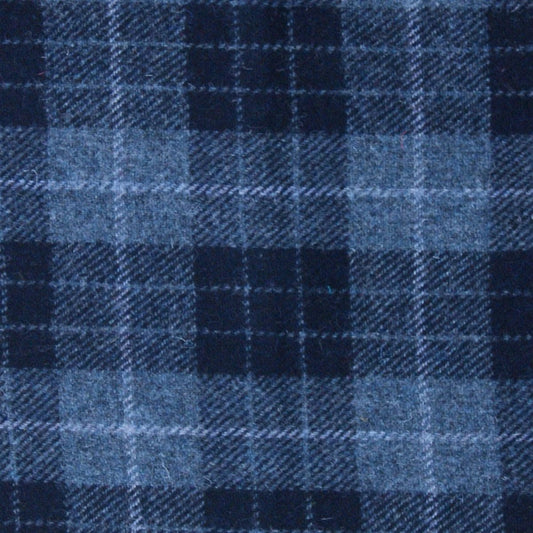 Schoudertas Cassley Grijs Zwart Tartan - Klassiek - Harris Tweed - Glen Appin of Scotland by MoodCompanyNL