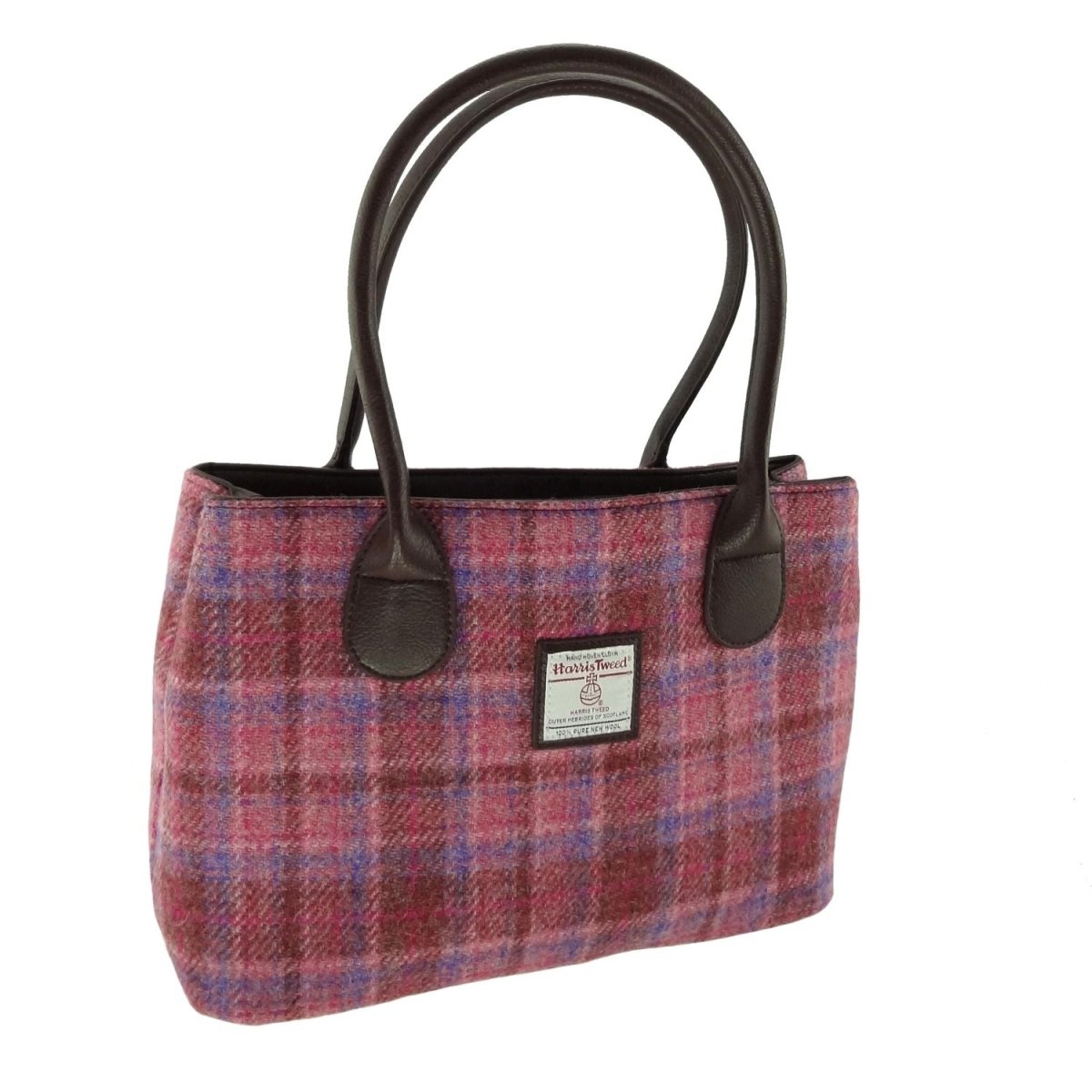 Mood Company - Schoudertas Cassley Pink tartan - Klassiek - Harris Tweed - Glen Appin of Scotland - 5060631375361
