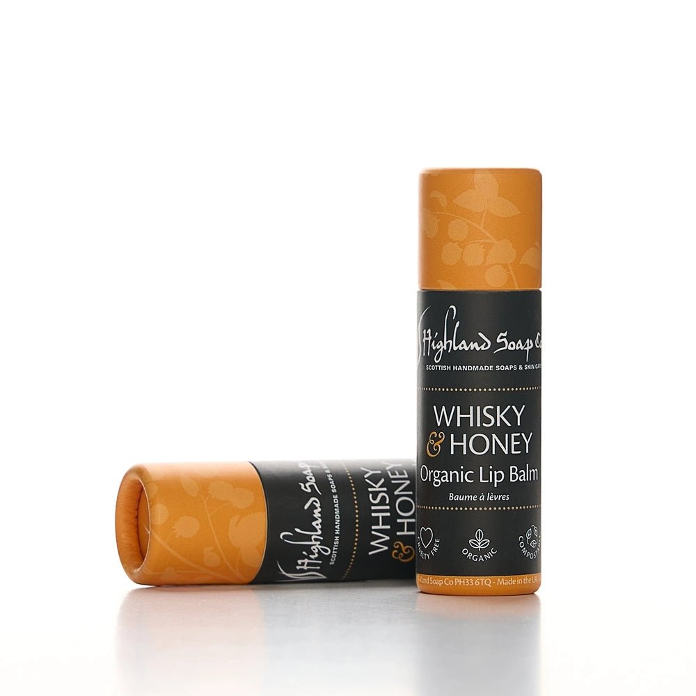MoodCompanyNL - Whisky & Honey – Warm & Zoet - Biologische Lippenbalsem 12ml - 5060614510758