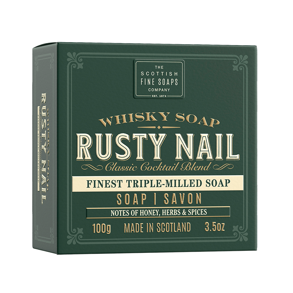 MoodCompanyNL - Whisky soap (in karton) Rusty Nail 100g - 5016365004657