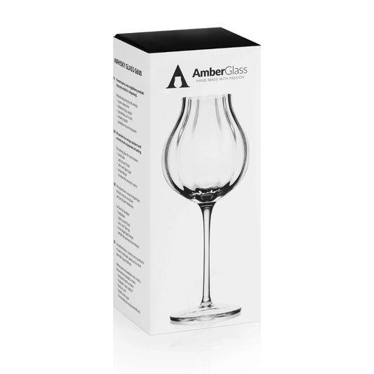 Mood Company - Whiskyglas G600 – 200 ml – handgemaakt – Amber Glass - 5903940034010