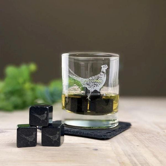 Mood Company - Whiskystenen Fazant - Gegraveerd - Just Slate Company Scotland - 5060718719705