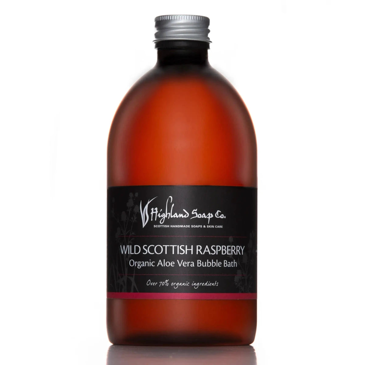 Wild Scottish Raspberry – Fruitig & Zoet - Biologisch Badschuim 500ml by MoodCompanyNL