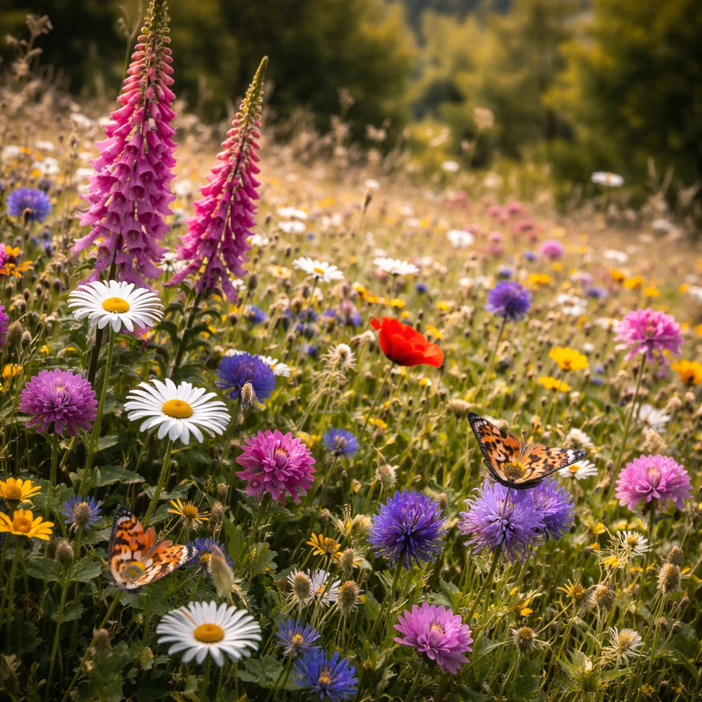 Geurkaars Wildflowers Black Tumbler 45 uur - Bloemig - Isle of Skye Candle by Mood Company