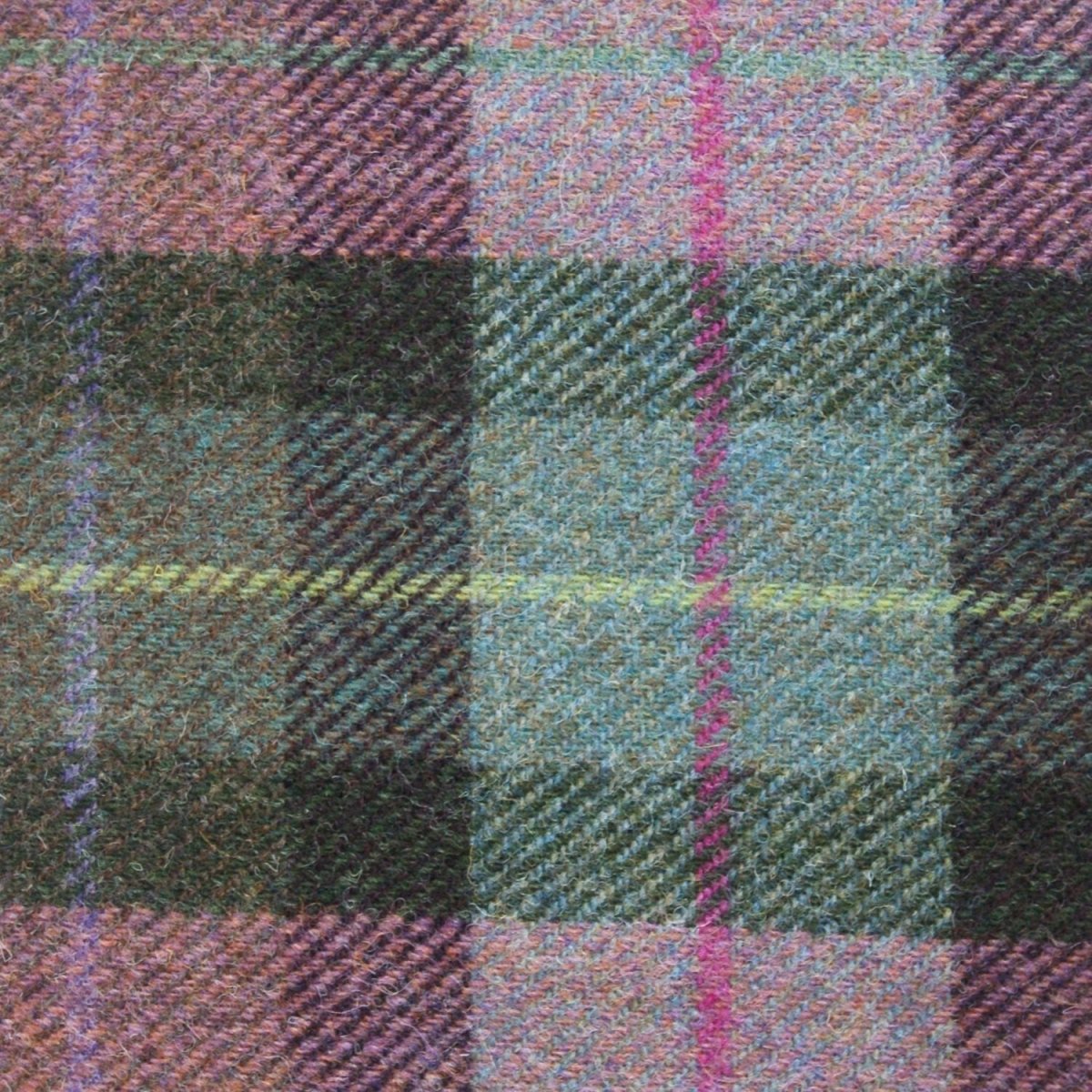 Glen Appin Gedempt Groen en Paars Tartan - MoodCompanyNL
