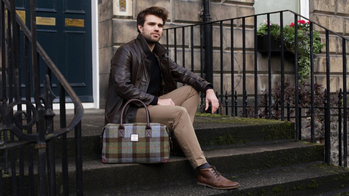 Harris Tweed Reis- en Weekendtassen - MoodCompanyNL