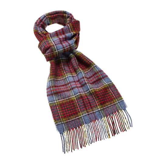 Scarf Tartan Anderson - Merino Lambswool - 25 x 190 - Bronte by Moon Scotland
