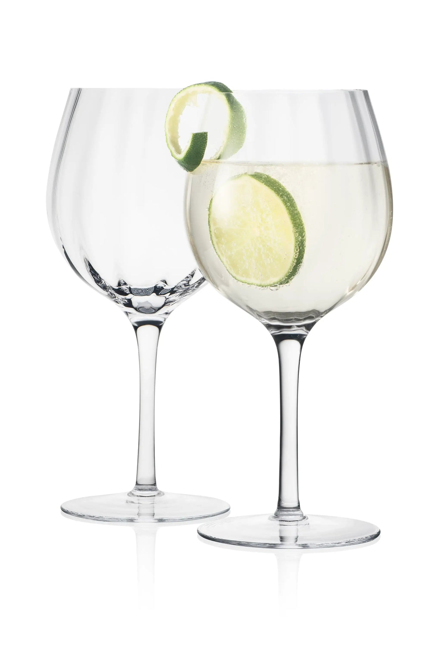 Cocktail & Gin glas CG200 - Set van 2 - Handgemaakt – Amber Glass by Mood Company