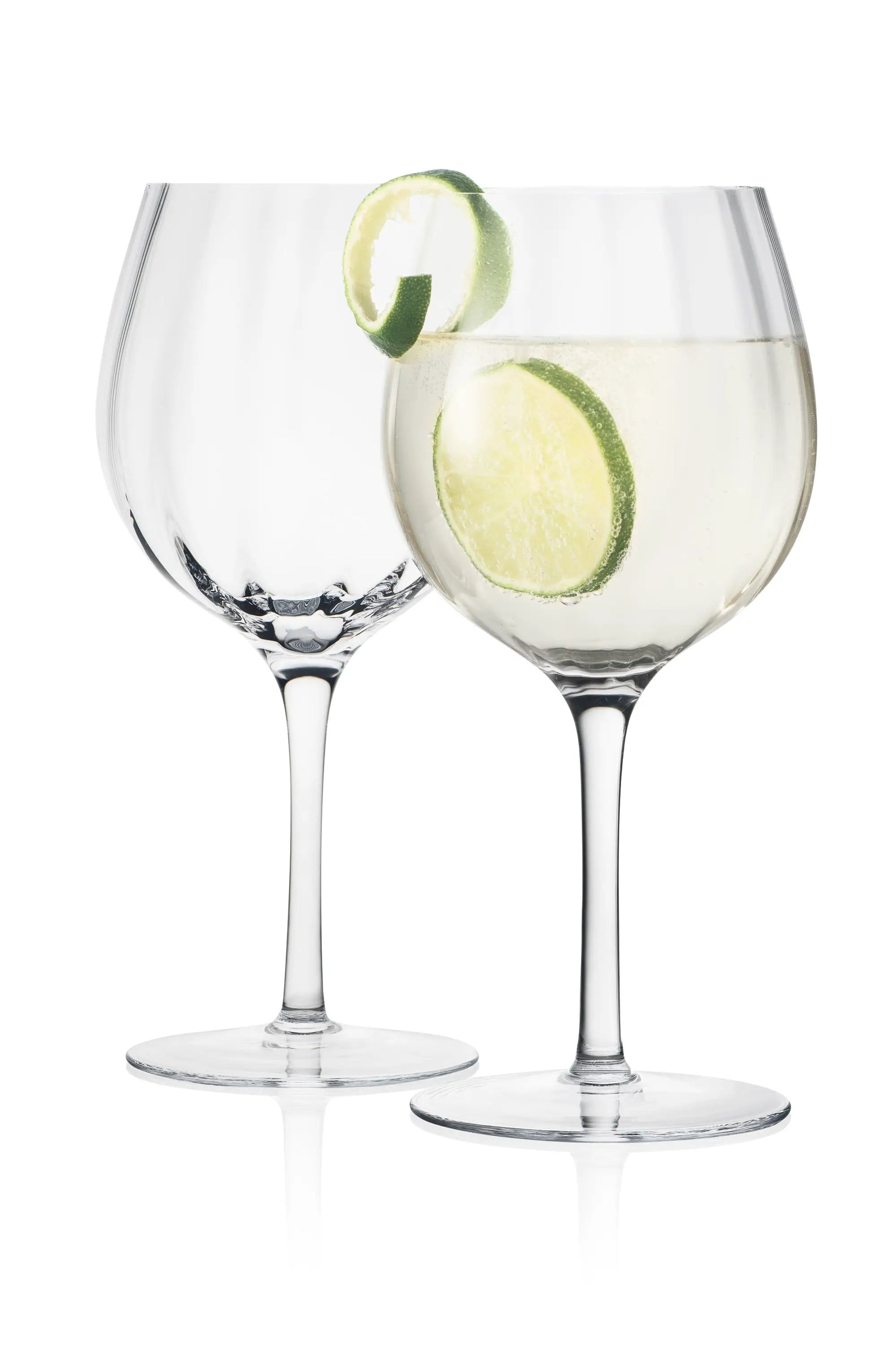 Cocktail & Gin glas CG200 - Set van 2 - Handgemaakt – Amber Glass by Mood Company