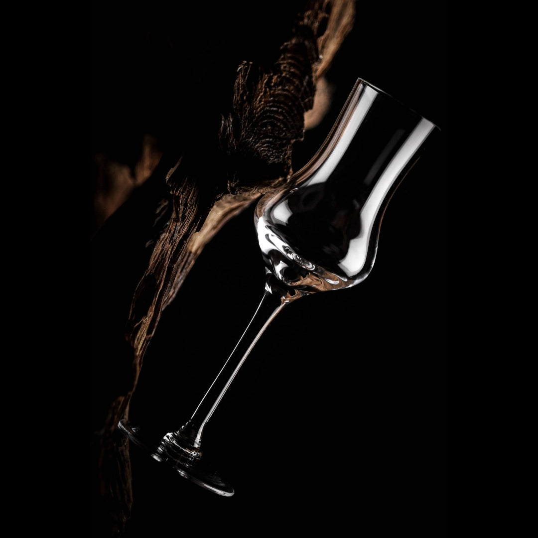 Whiskyglas G300 – 100 ml – handgefertigt – Amber Glas