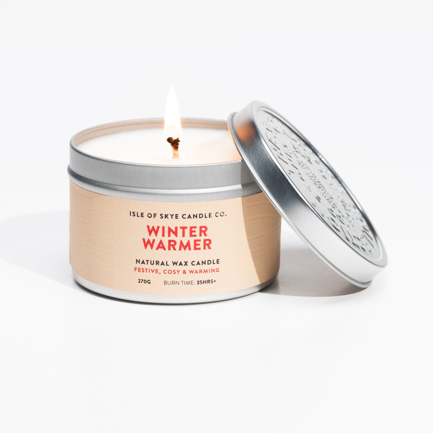 Sojawaskaars Winter Warmer Travel Container