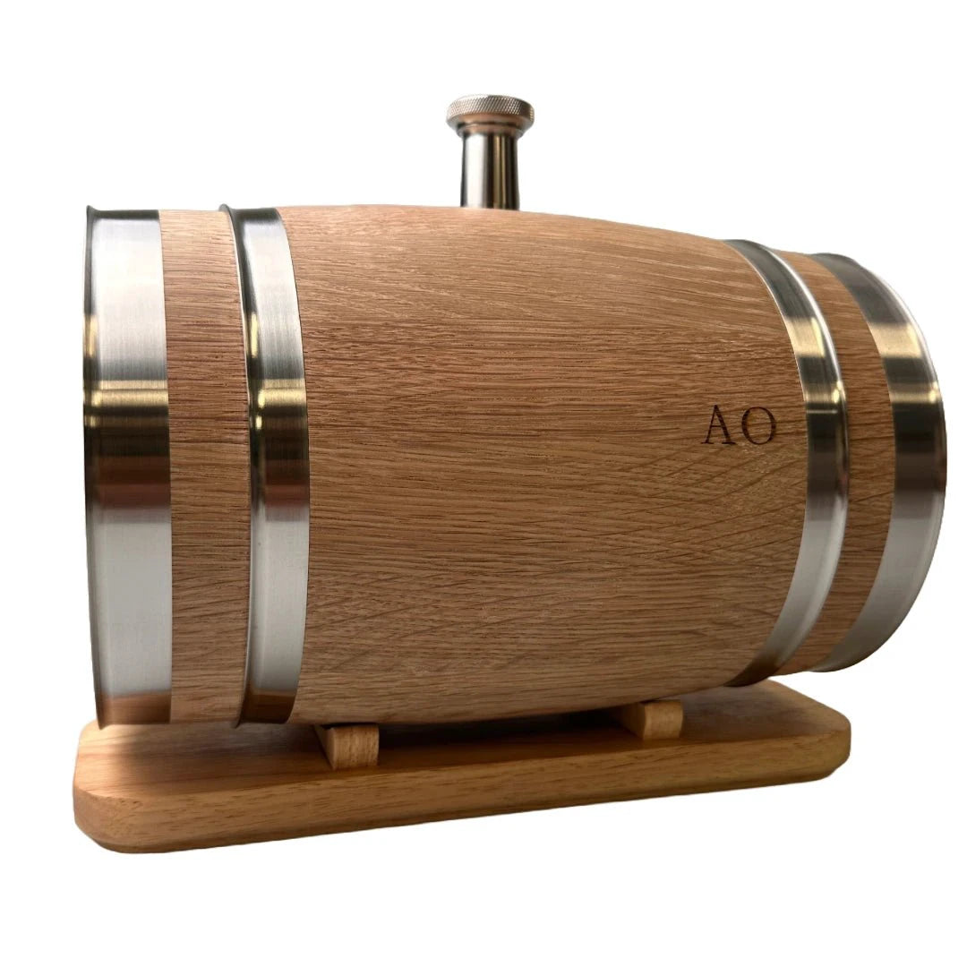 American Oak Cask Classic 3 L – Exquisiet mini‑whiskyvat met glazen vensters by MoodCompanyNL