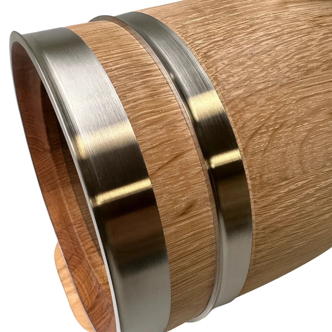 American Oak Cask Classic 3 L – Exquisiet mini‑whiskyvat met glazen vensters by MoodCompanyNL