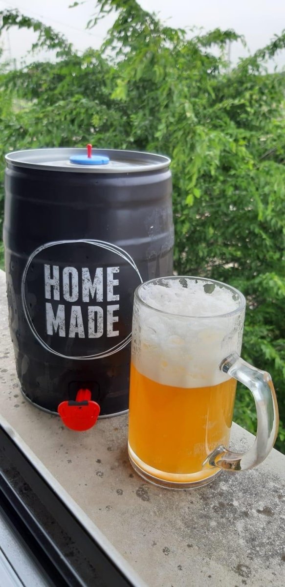 MoodCompanyNL - Bierbrouwset Pils - 5 liter vat - Origineel cadeau - Braufaesschen DE - 4260386511446