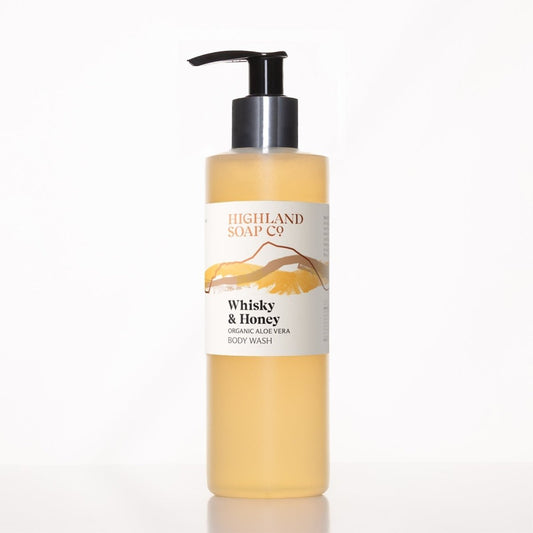 Mood Company - Biologische Douchegel 250ml - Whisky & Honey - Highland Soap Company - 