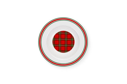 Borden NEW BONE tartan - set van 18 stuk - 3 verschillende borden by MoodCompanyNL
