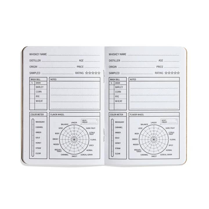 Bourbon Whisky Registratieboekje - Whiskydagboek - 33 Books USA by Mood4whisky