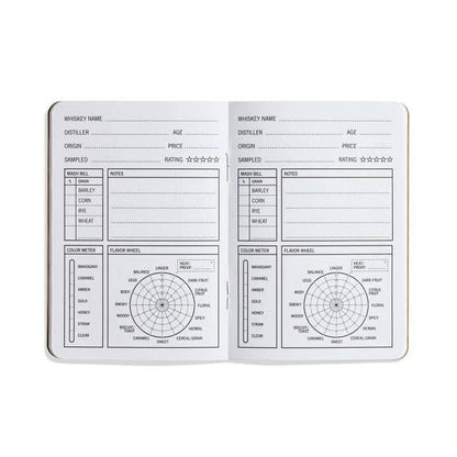 Bourbon Whisky Registratieboekje - Whiskydagboek - 33 Books USA by Mood4whisky