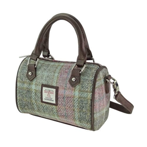 MoodCompanyNL - Bowlingtas mini Kilbride Zacht Roze Buchanan - 17x 20x11 - Harris Tweed - Glen Appin of Scotland - 5060959027386