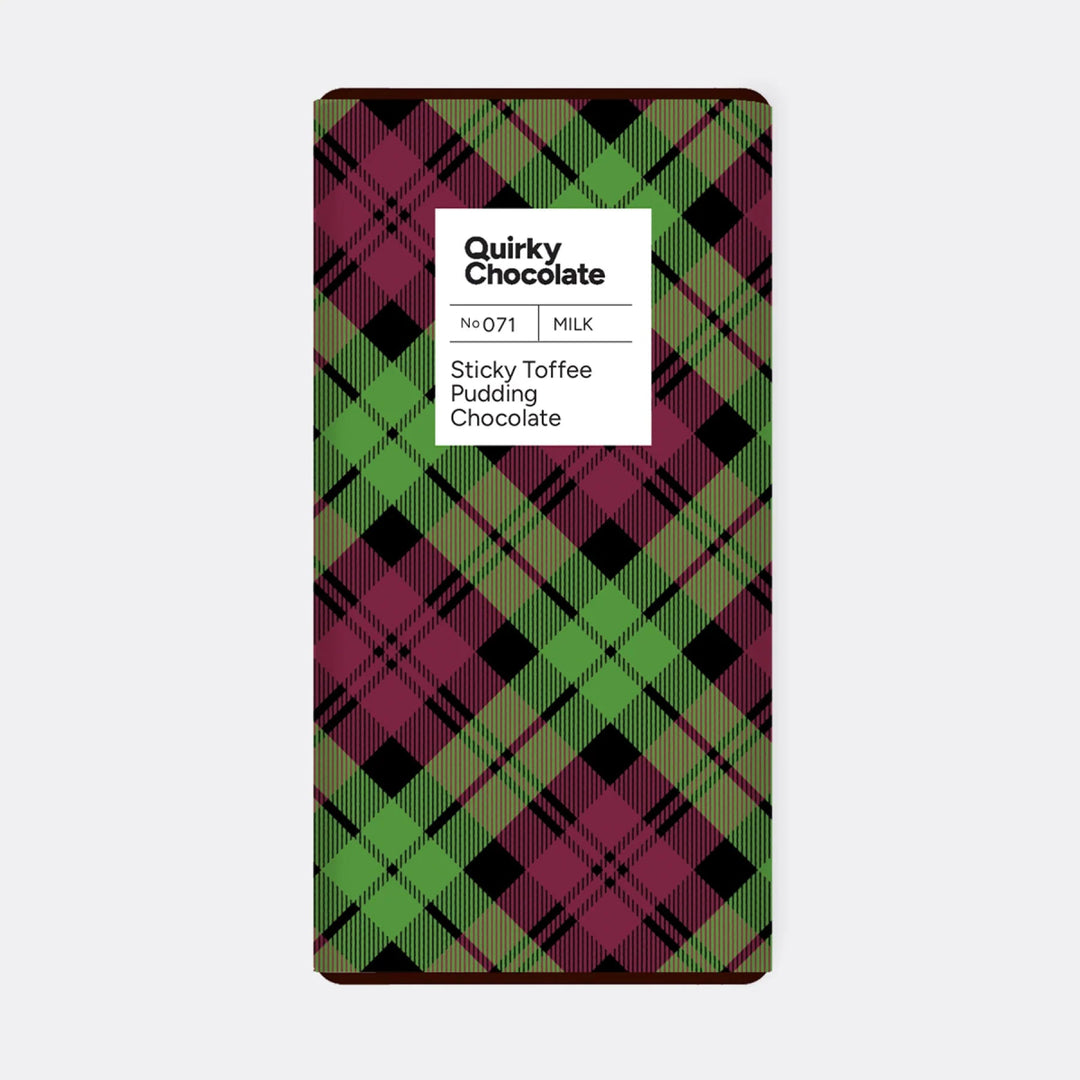 Mood Company - Chocoladereep Sticky Toffee Pudding & Caramel– 100g Handgemaakt in Schotland - 5060250702715