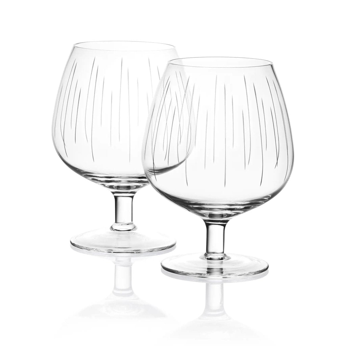 Mood Company - Cognacglas CG300 - Set van 2 stuks - 300 ml – handgemaakt – Amber Glass - 5903940034256