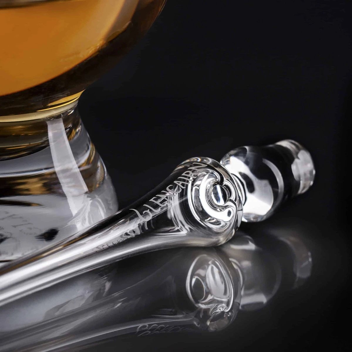 Combinatieset van 1 Cut whiskyglas met een kleine Waterkaraf en Pipette - Glencairn Crystal Scotland by MoodCompanyNL