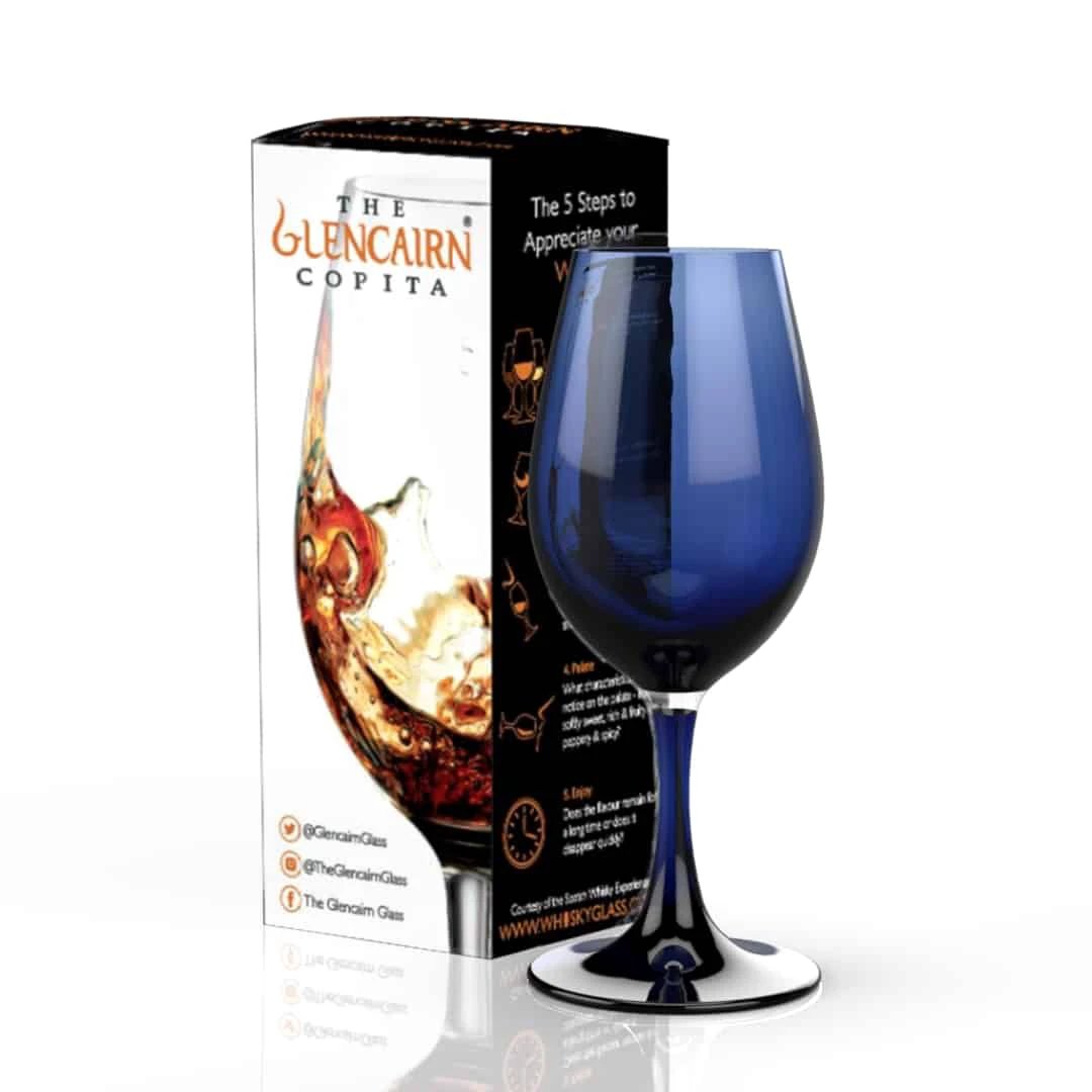 Copita Whiskyglas Blauw - Blind tasting - Glencairn Crystal Scotland by MoodCompanyNL