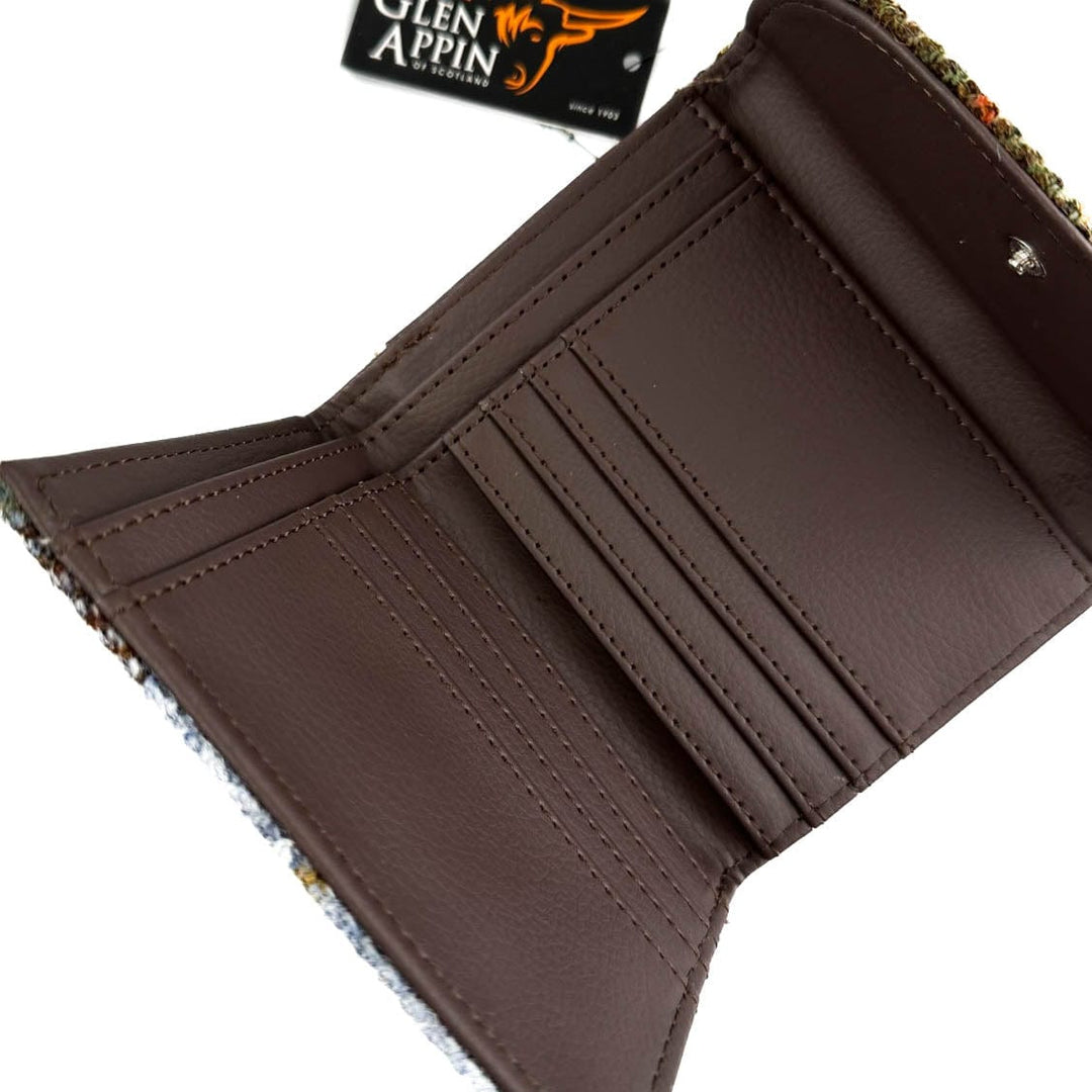 MoodCompanyNL - Dames Portemonnee Jura Tartan MacLeod - Harris Tweed - Glen Appin of Scotland - 6151208689659