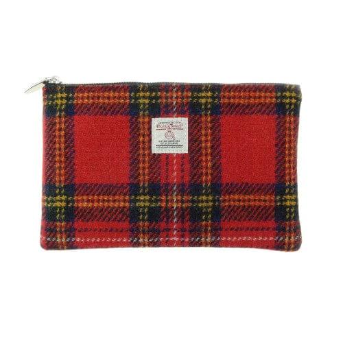 Etui Berneray Royal Stewart Tartan - 22 x 14 - Harris Tweed - Glen Appin of Scotland by MoodCompanyNL